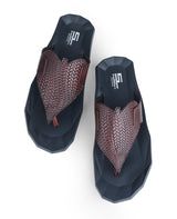 Men's premium Leather comfort chappals 203389