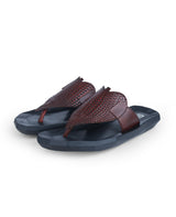 Men's premium Leather comfort chappals 203389