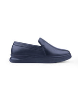 Men's leather black shoes 203440