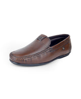 Men's premium leather loafer brown Shoes 203445