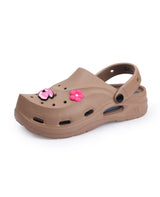 ladies brown Floaters 204681