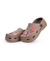 ladies brown Floaters 204681