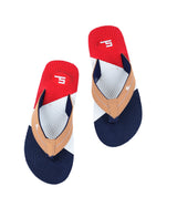 men's flip flop blue chappal 205390