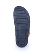 Men's Leather comfort brown Chappals 205410