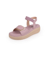 Ladies comfort pink sandals 206644
