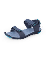 Men's black floaters 206989
