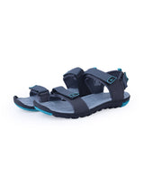 Men's black floaters 206989