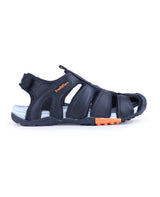 MEN'S BLACK SANDALS 207007
