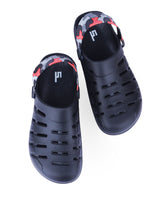 Men's black sandals 207010