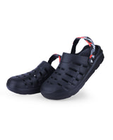 Men's black sandals 207010