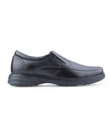 Men's premium black Leather Shoe 207303