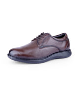 Men's premium leather brown shoes 207311