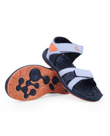 Men's gray floaters 207701