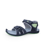 Men's black floaters 207704