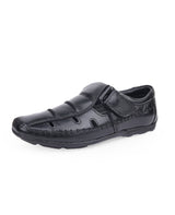 Men's fisherman black sandals 207805