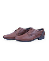 Kids leather brown shoes (9Years to 13 years) 207817