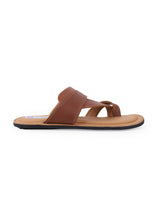 men's leather chappals 207823