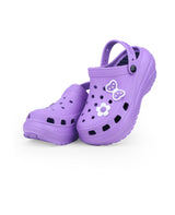ladies purple floaters 208210