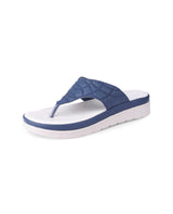 Ladies Heel comfort blue chappals 21313