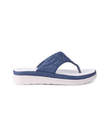Ladies Heel comfort blue chappals 21313