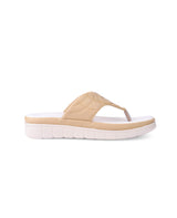 Ladies Heel comfort tan Chappal 21314