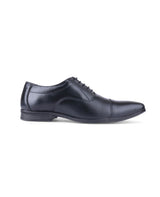 Men's premium leather black formal Shoes 23277