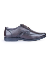 Men's premium leather formal brown shoes 23283