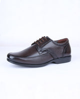 Men's premium leather formal brown shoes 23283