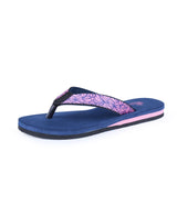 ladies flip flop blue chappal 23404