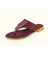 Ladies flat chappal 25401