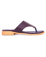 Ladies flat chappal 25401
