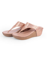 Ladies Heel tan chappals 25519