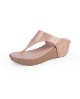 Ladies Heel tan chappals 25519
