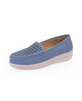 Ladies blue shoes 25523