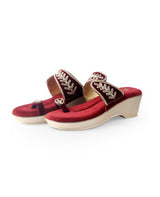 Ladies partywear heel chappal 25527
