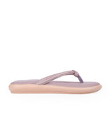 LADIES FLAT PURPLE CHAPPALS 26743