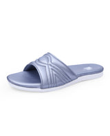 ladies flat blue chappals 26745