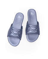 ladies flat blue chappals 26745