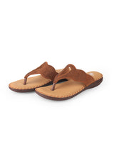 Ladies party wear comfort brown chappals 26748