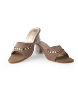 Ladies partywear heel chappal 26750