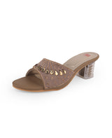 Ladies partywear heel chappal 26750