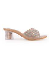 Ladies partywear heel chappal 26751