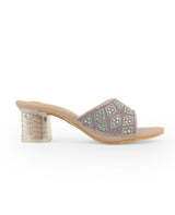 Ladies partywear heel chappal 26752