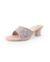 Ladies partywear heel chappal 26752