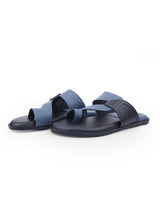 Men's blue chappals 26909