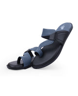 Men's blue chappals 26909