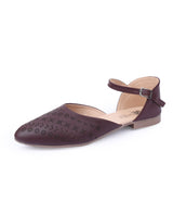 Ladies Flat cherry sandals 27609