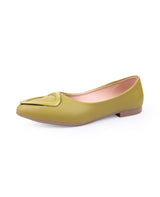 Ladies green shoes 27614