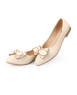 Ladies beige shoes 27617