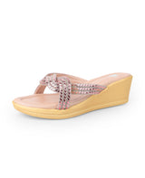 Ladies partywear heel chappal 28016